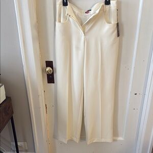 Vince Camuto Cream Wide Leg Pants